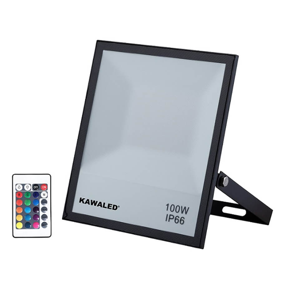 Đèn pha LED đổi màu 100W KAWALED FL100W-RGB2